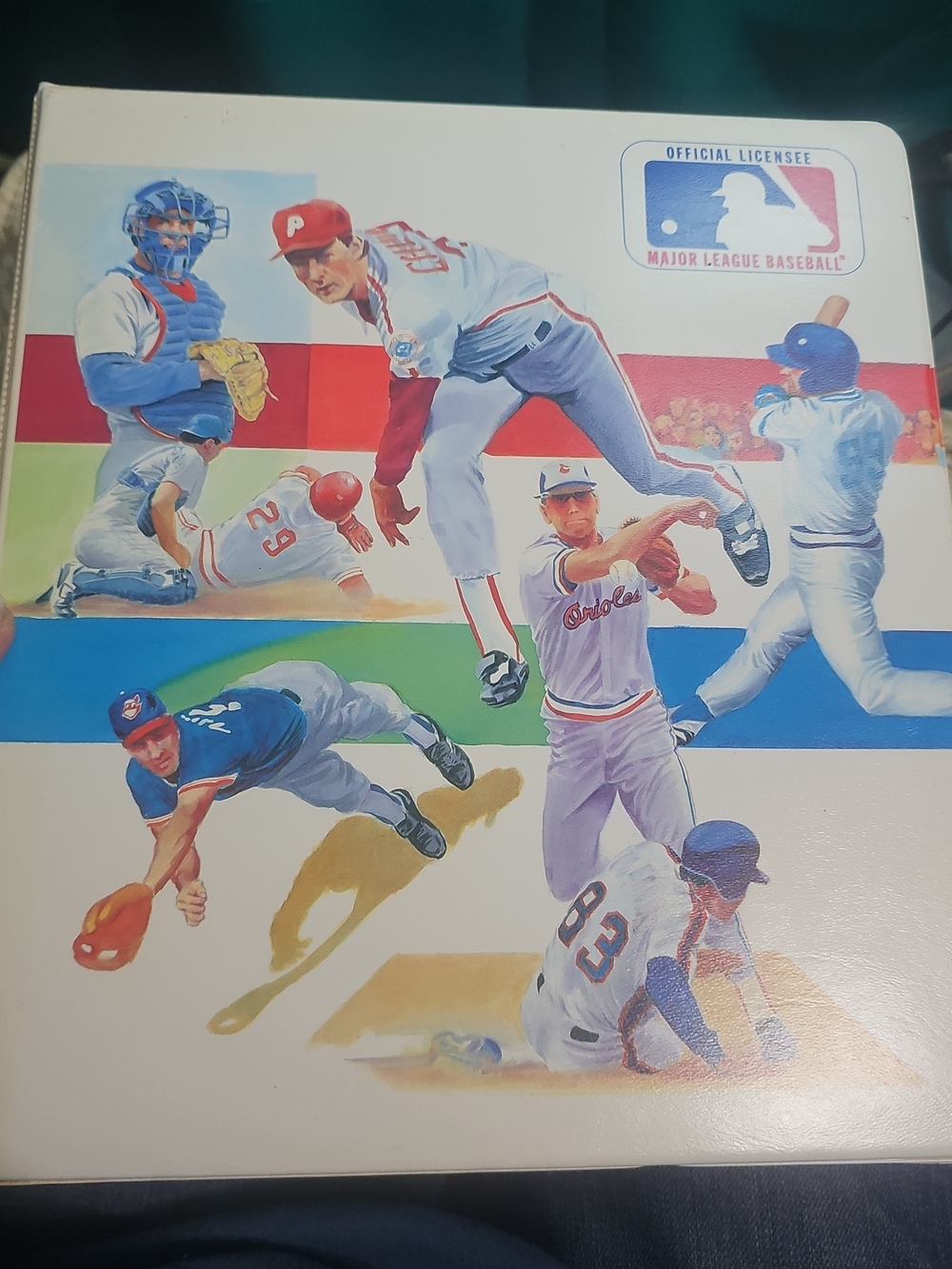 Vintage Major League Baseball Illustrated Album Cover - 276 Total